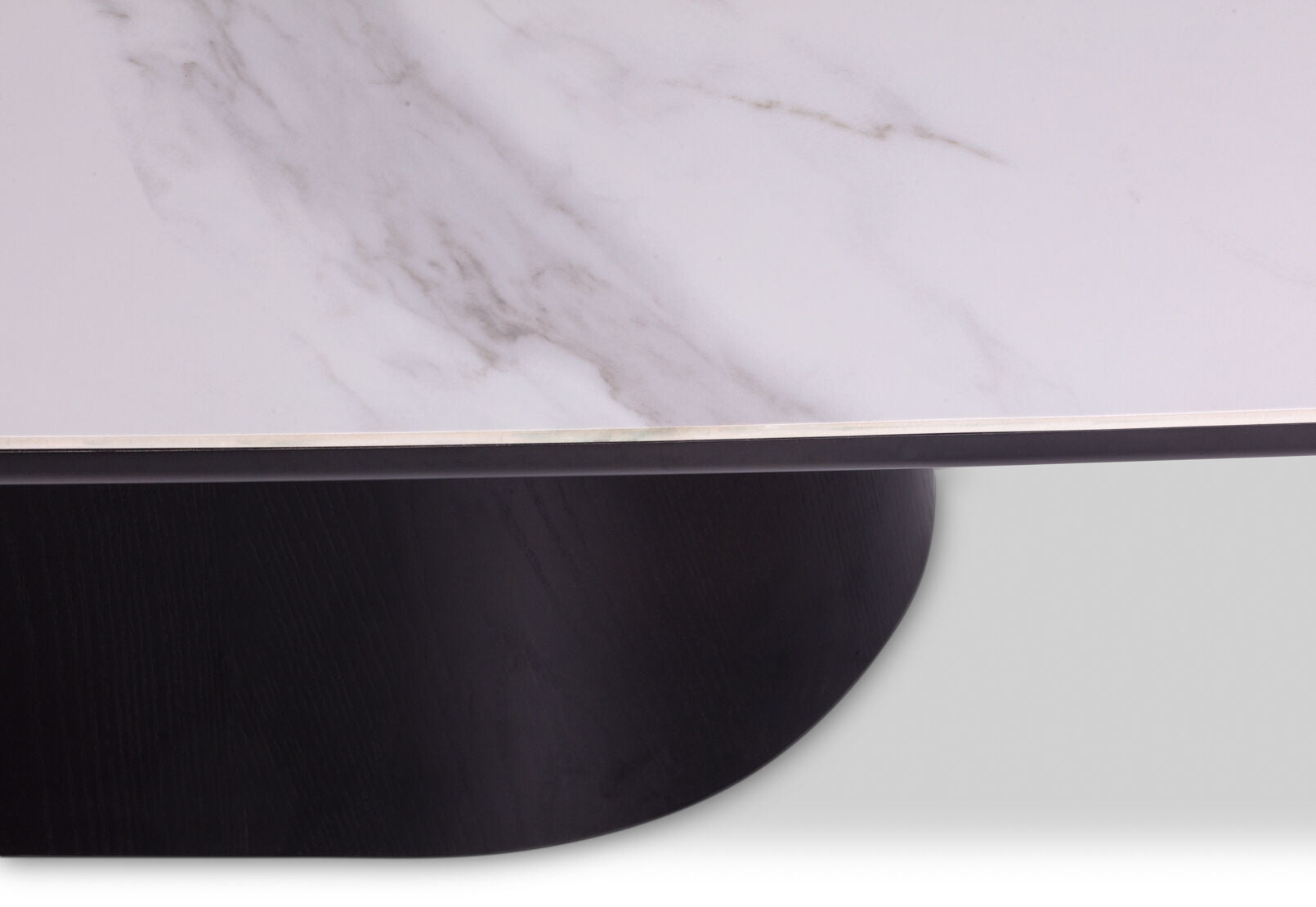 DORVAL COFFEE TABLE WHITE/BLACK