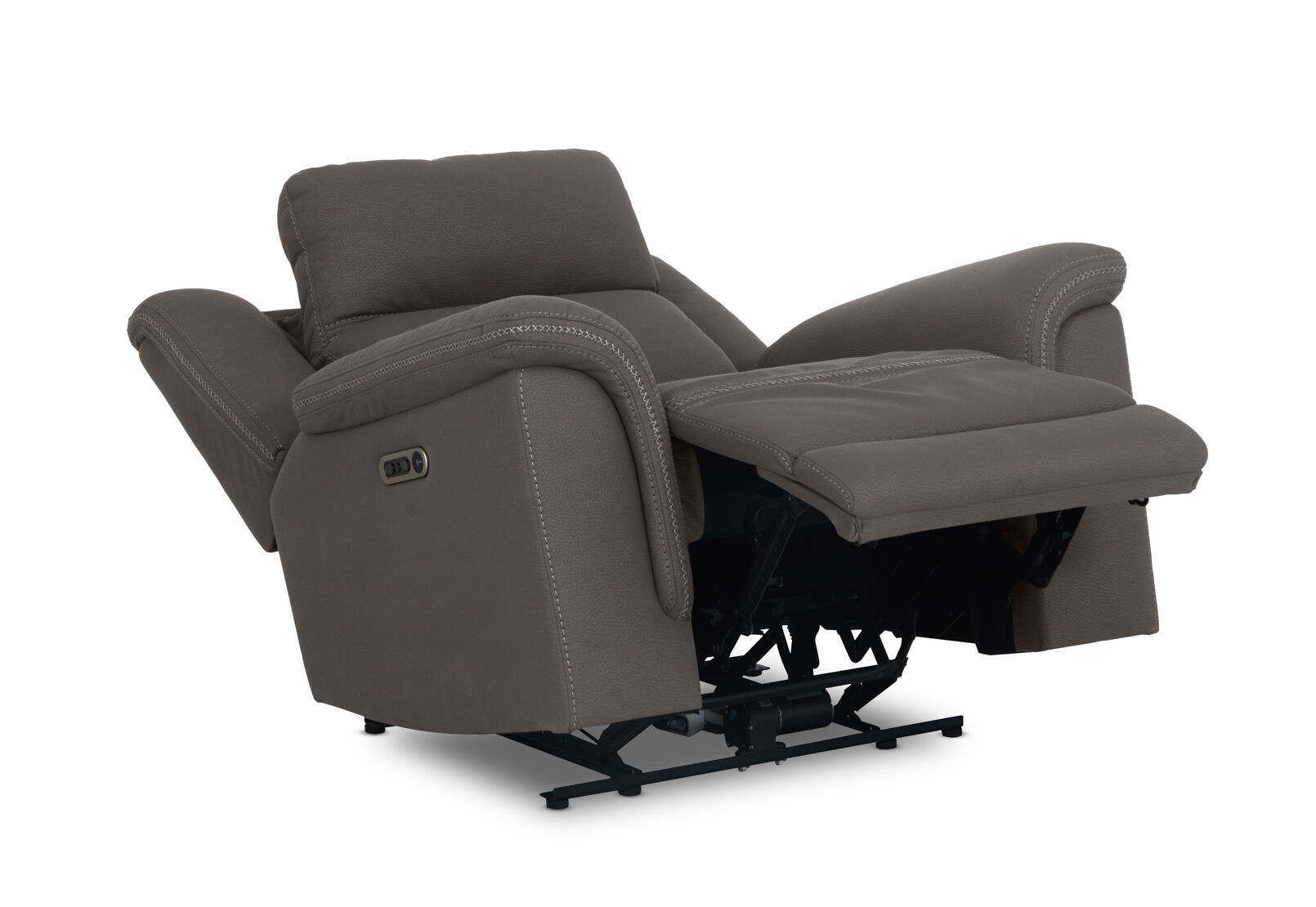 WOLFGANG FABRIC ELECTRIC RECLINER STEEL