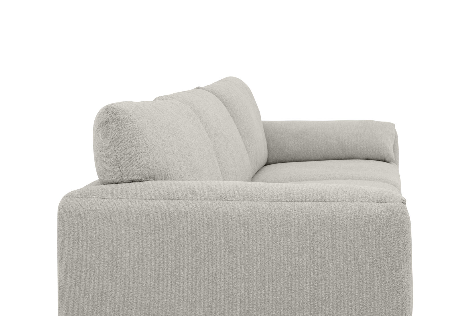 VARLEY FABRIC 3.5 SEATER SOFA LIGHT GREY
