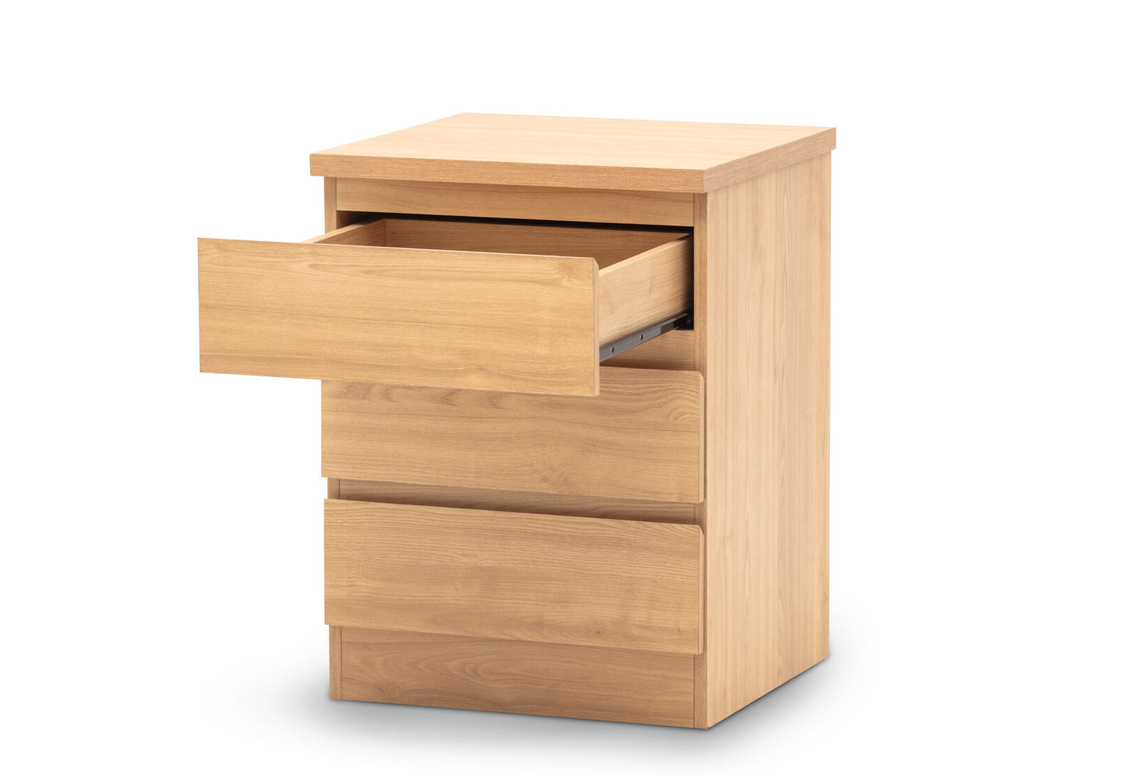 HOWARD 3 DRAWER BEDSIDE HONEY