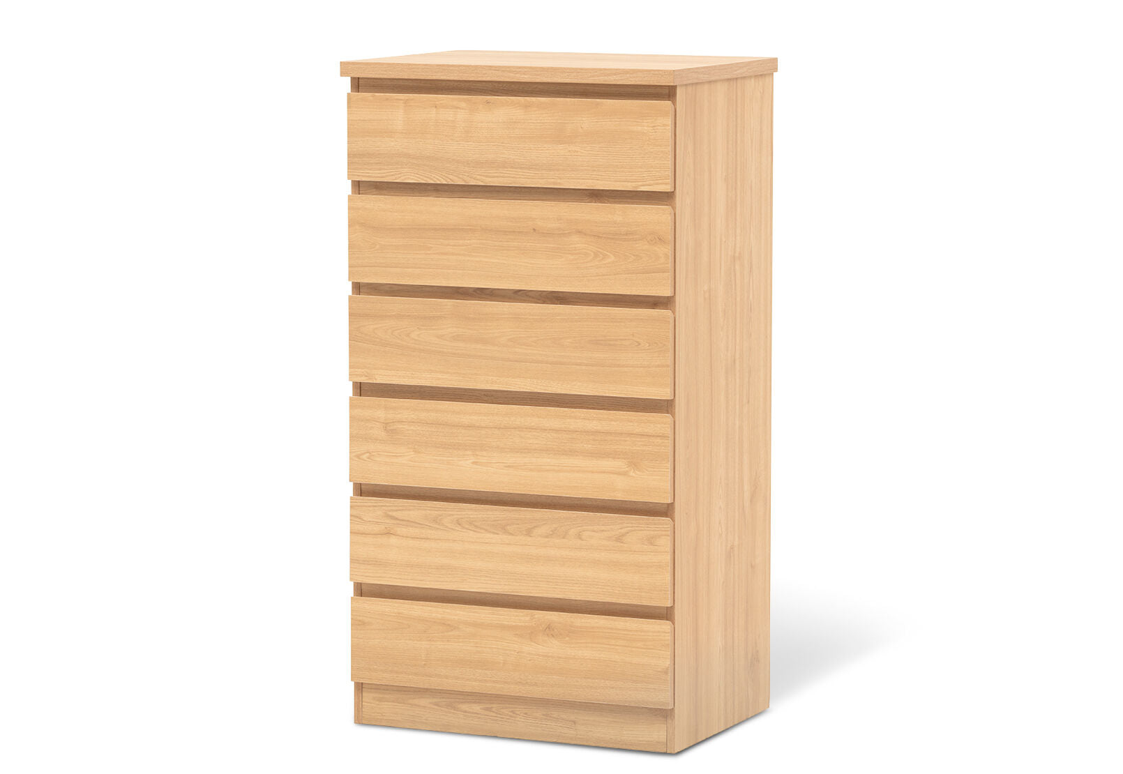 HOWARD 6 DRAWER WIDE TALL CHEST HONEY