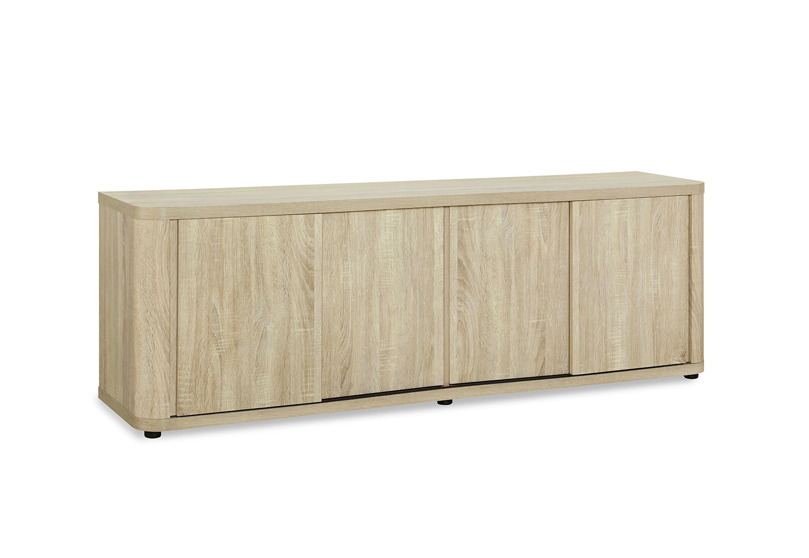 SHAFFER 4 DOOR ENTERTAINMENT UNIT NATURAL