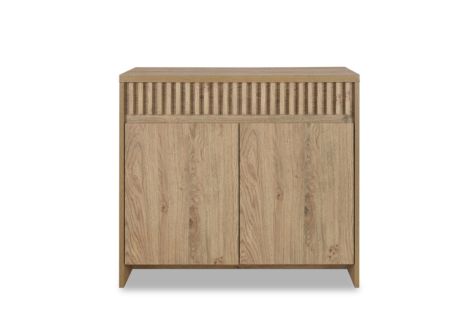 STEPHENSON 2 DOOR SMALL BUFFET OAK