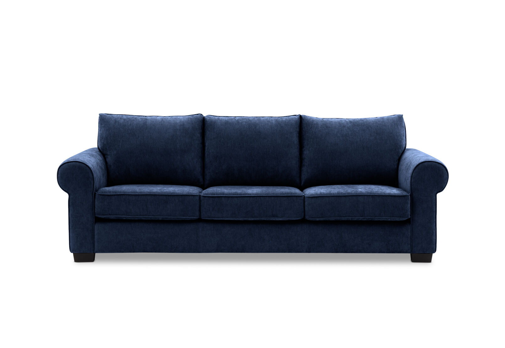 ALLI FABRIC 3 SEATER SOFA NAVY