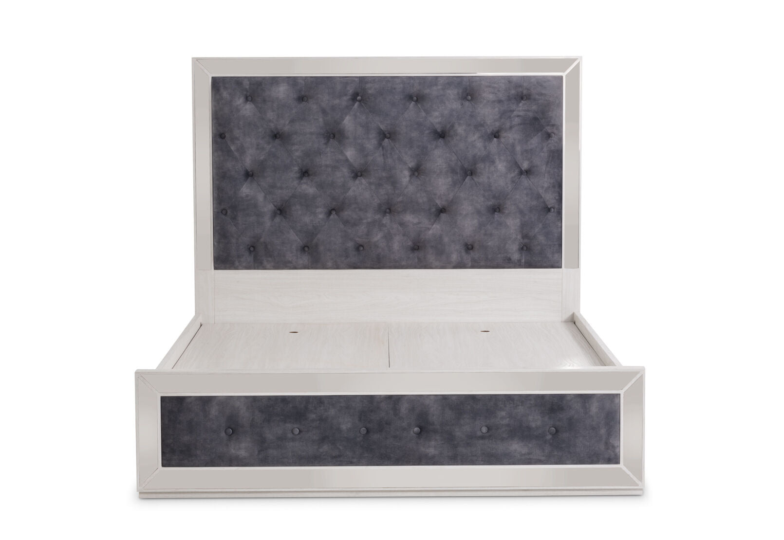 ISMENE QUEEN BED WHITE