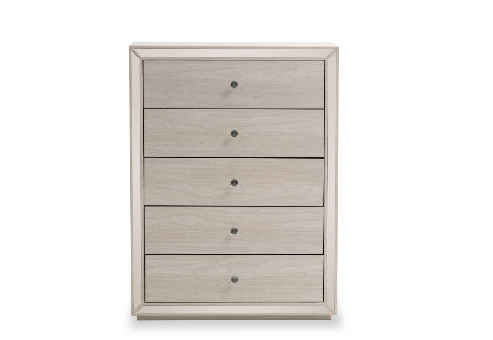 ISMENE 5 DRAWER TALL CHEST WHITE