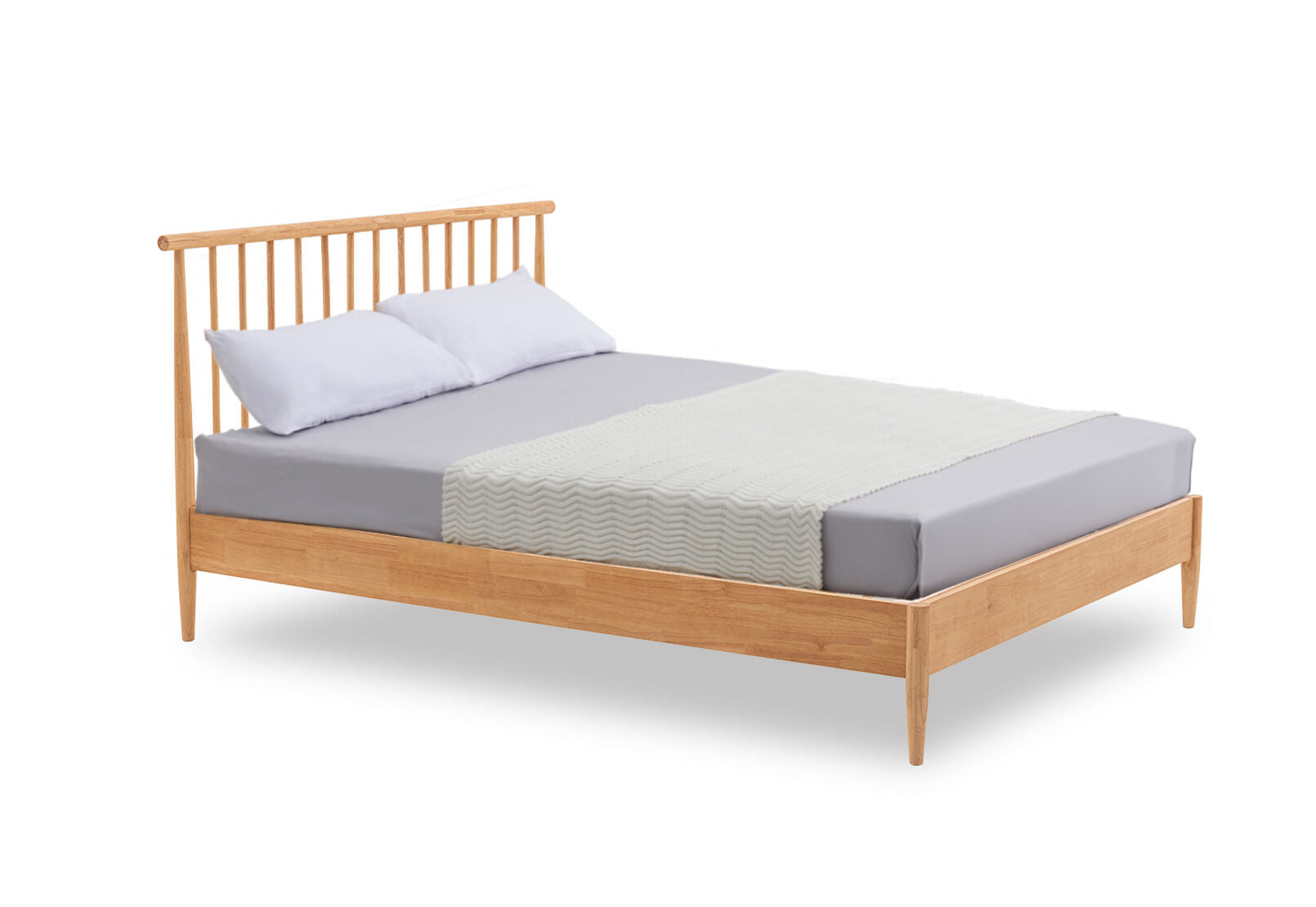 SUSANNA QUEEN BED NATURAL