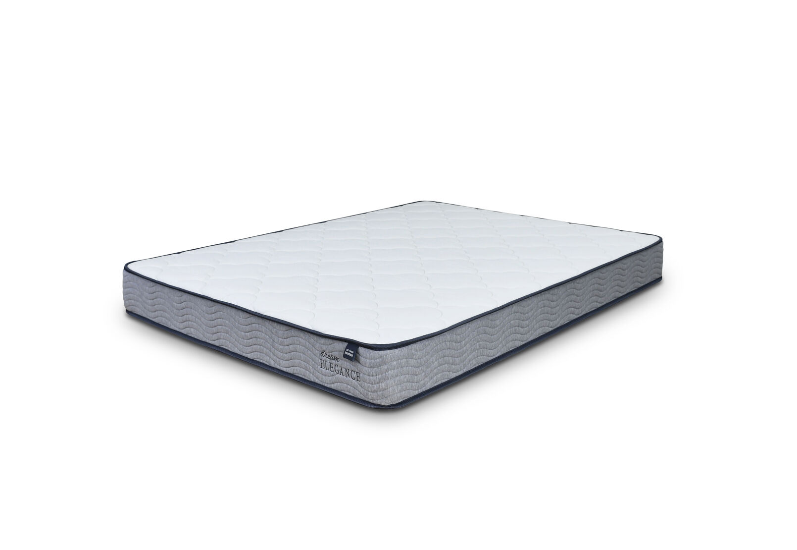 DREAM ELEGANCE 1000 SERENE QUEEN MATTRESS WHITE/GREY