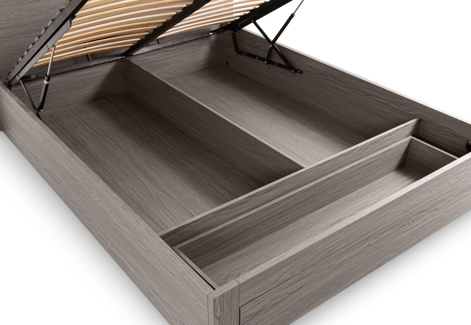 GEOVANA KING BED GREY