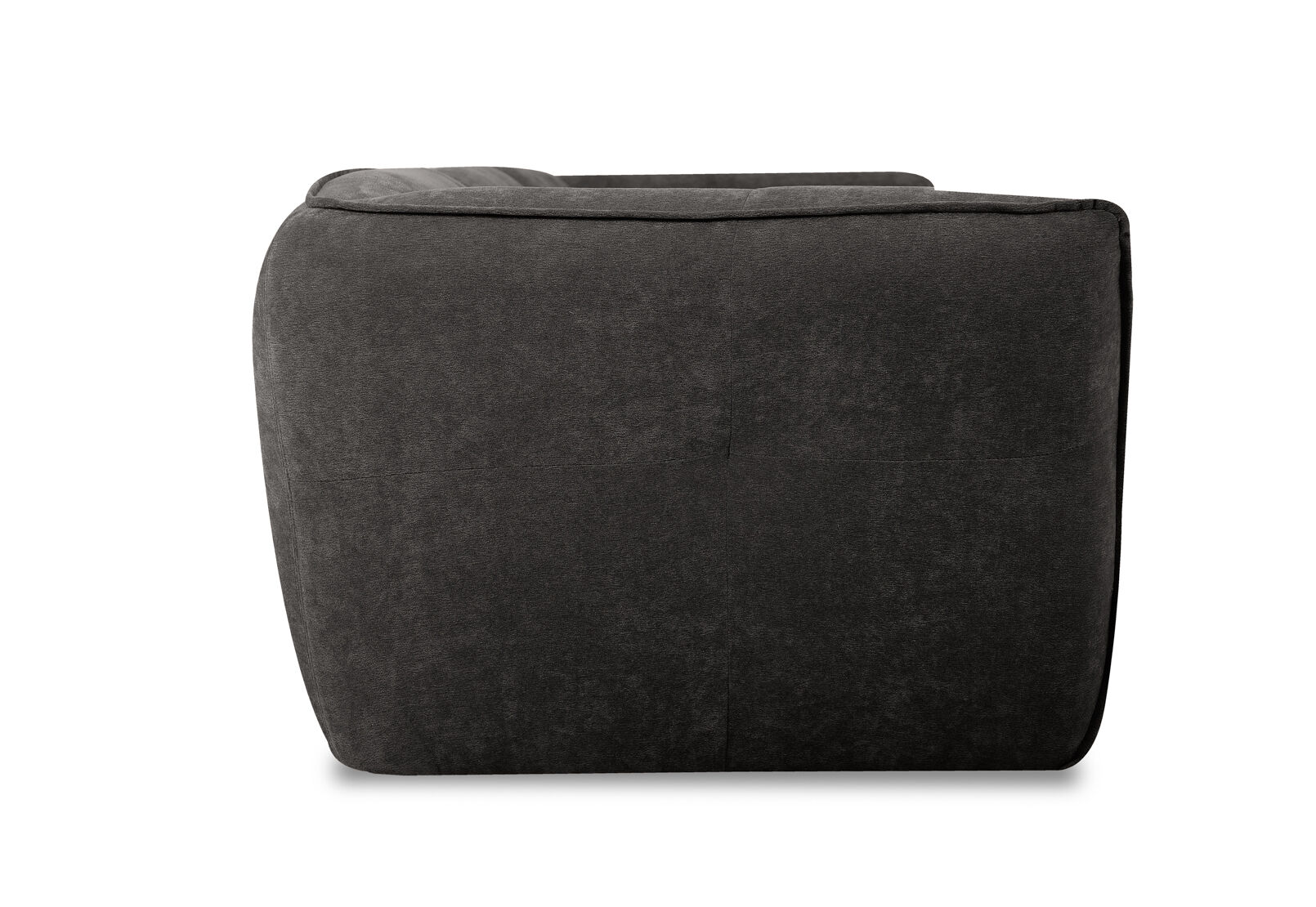 SINEAD FABRIC 3 SEATER SOFA CHARCOAL