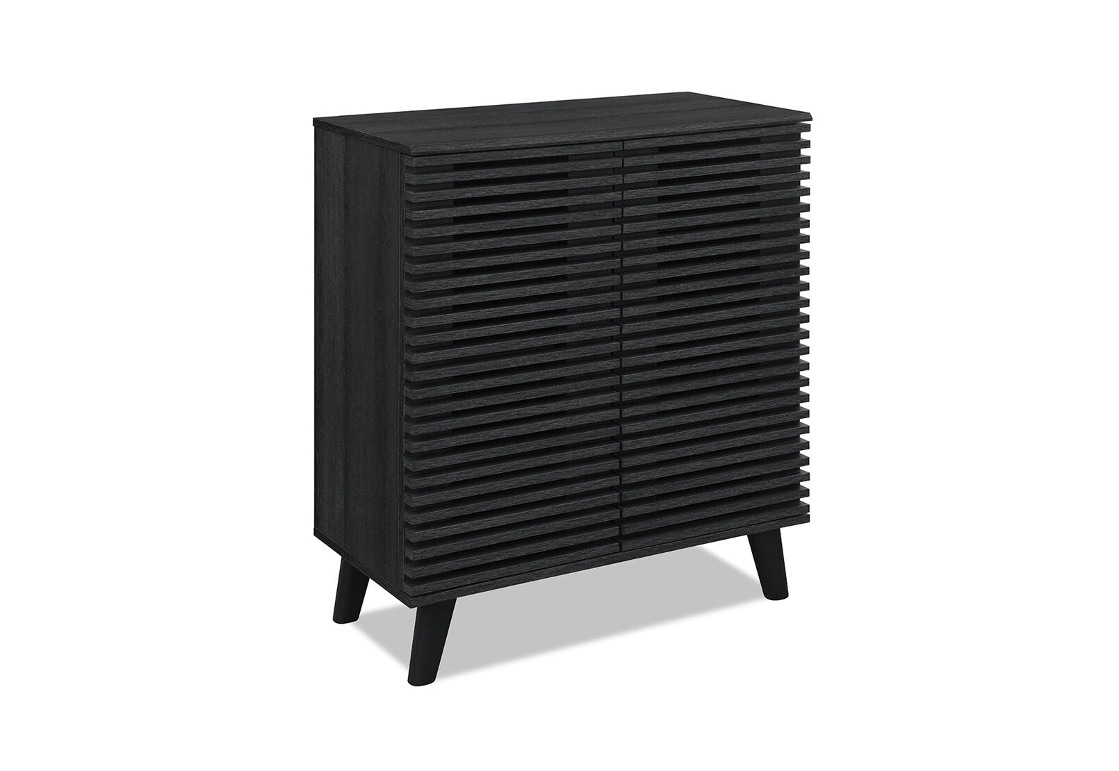 POPE 2 DOOR SMALL BUFFET BLACK