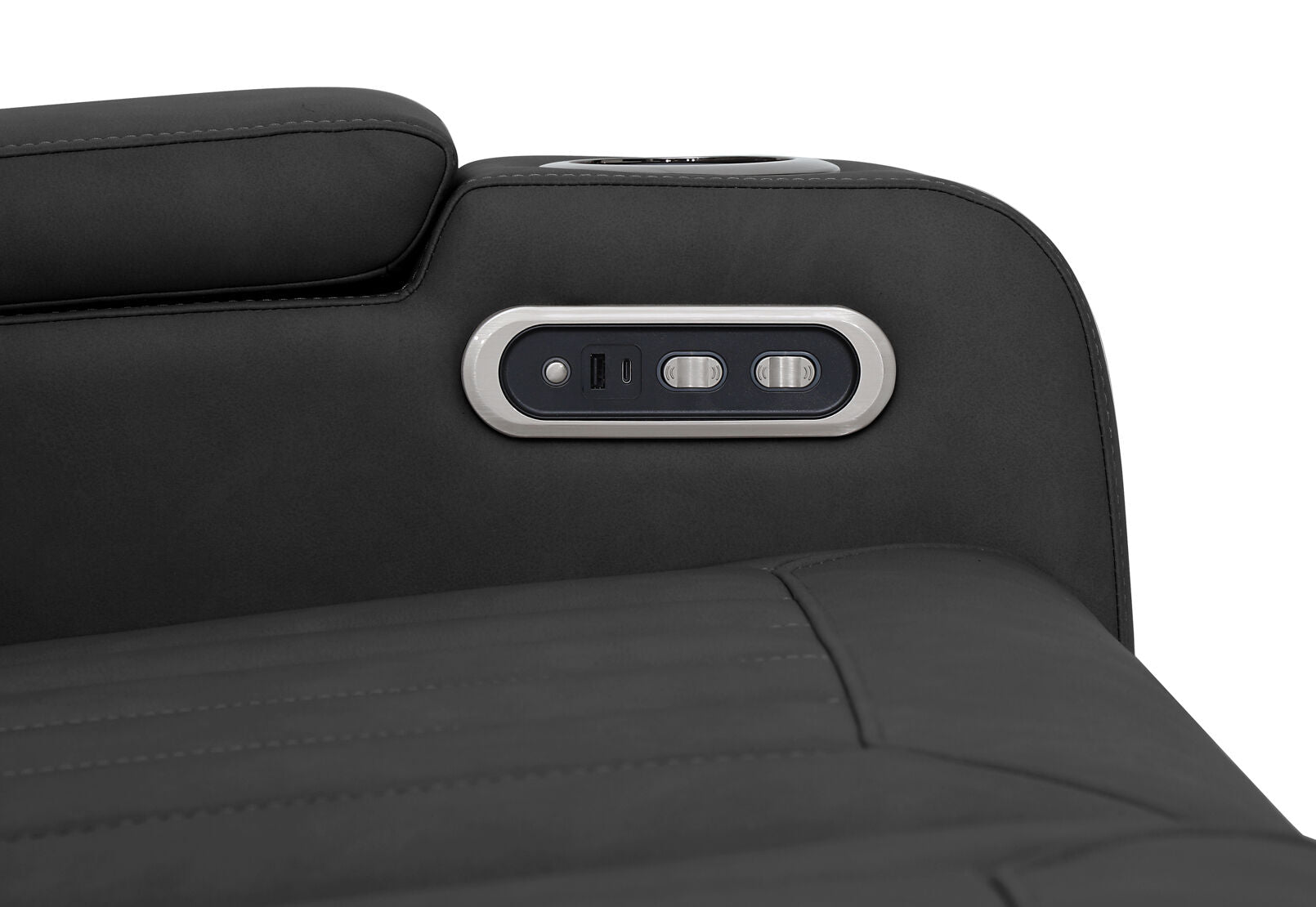 THANE FABRIC SINGLE ELECTRIC RECLINER BLACK