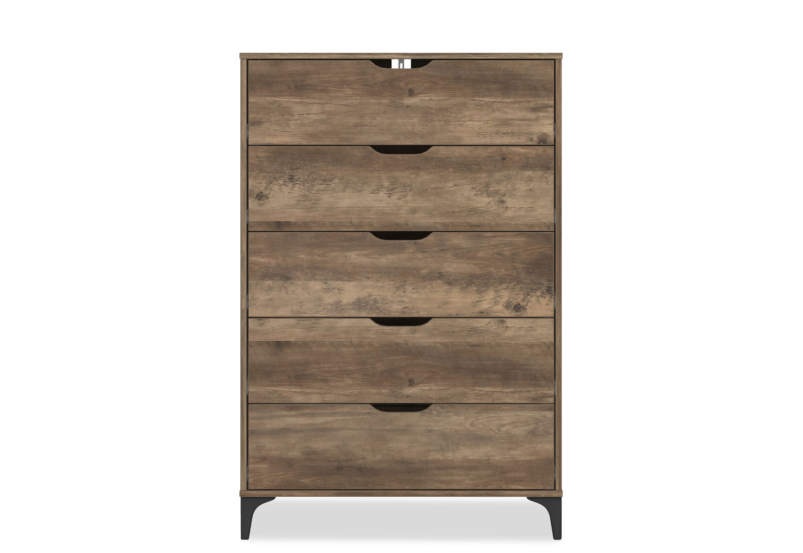 WARE 5 DRAWER TALL CHEST WALNUT