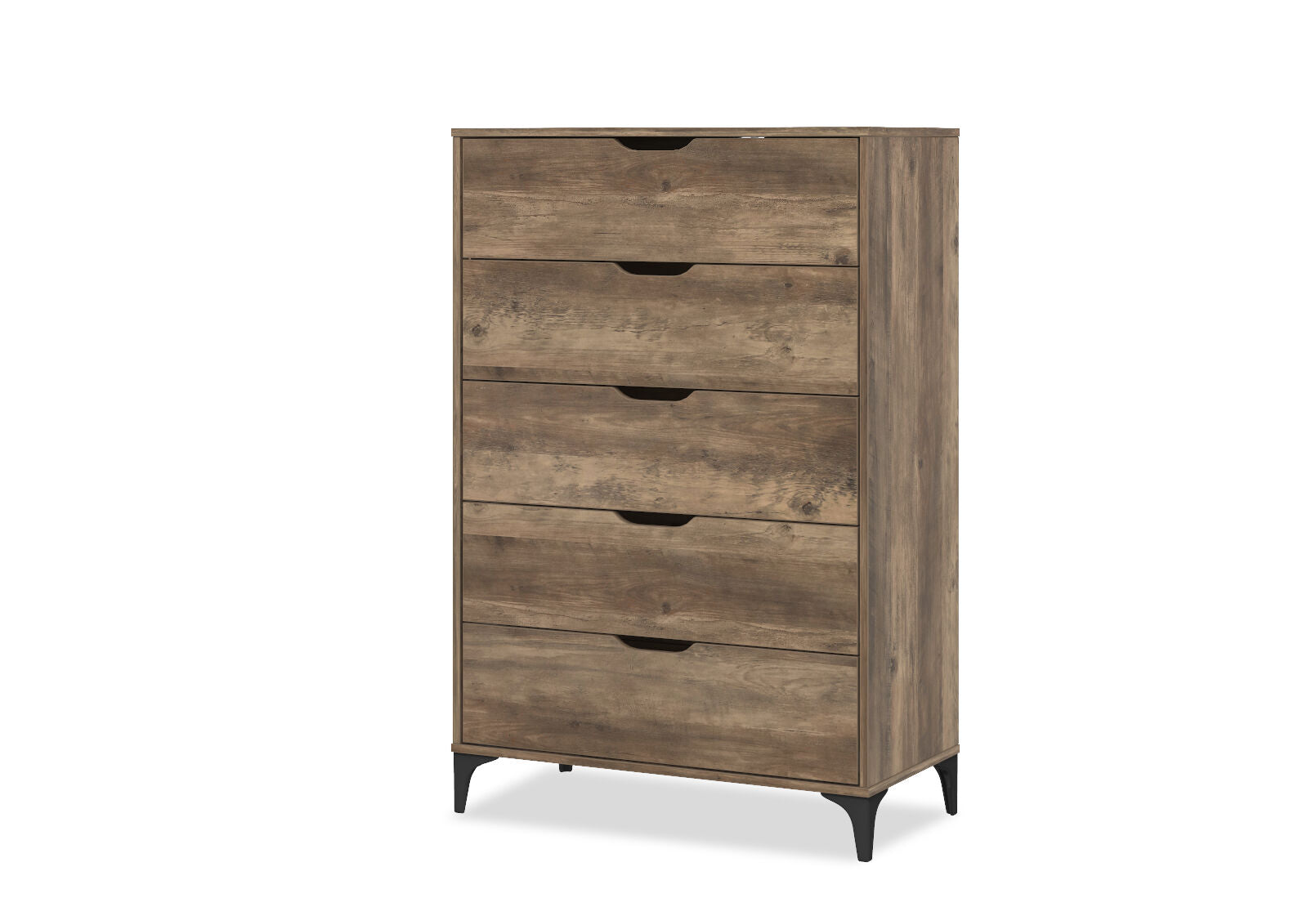 WARE 5 DRAWER TALL CHEST WALNUT