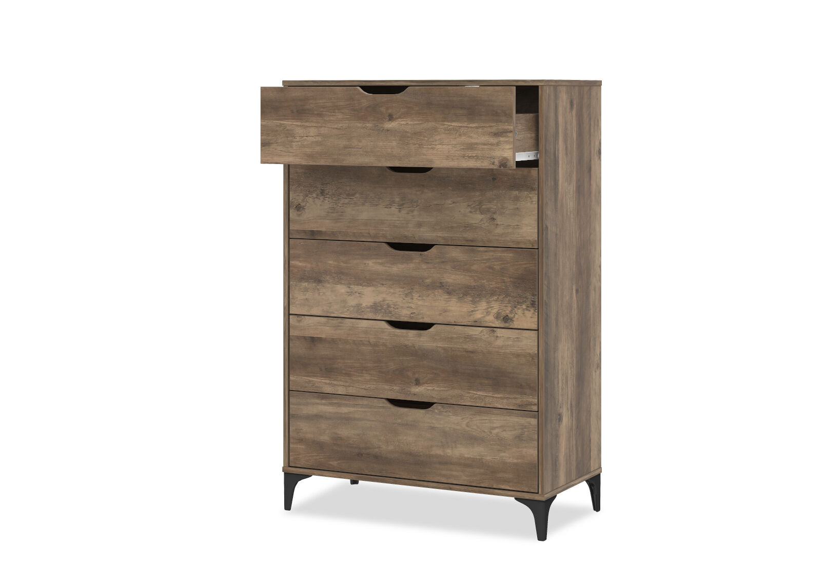 WARE 5 DRAWER TALL CHEST WALNUT