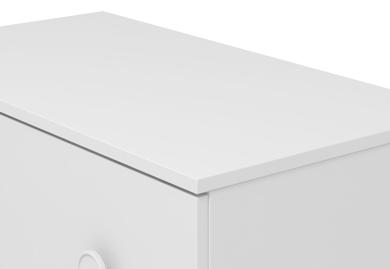 WHEELER 3 DRAWER TALL CHEST WHITE
