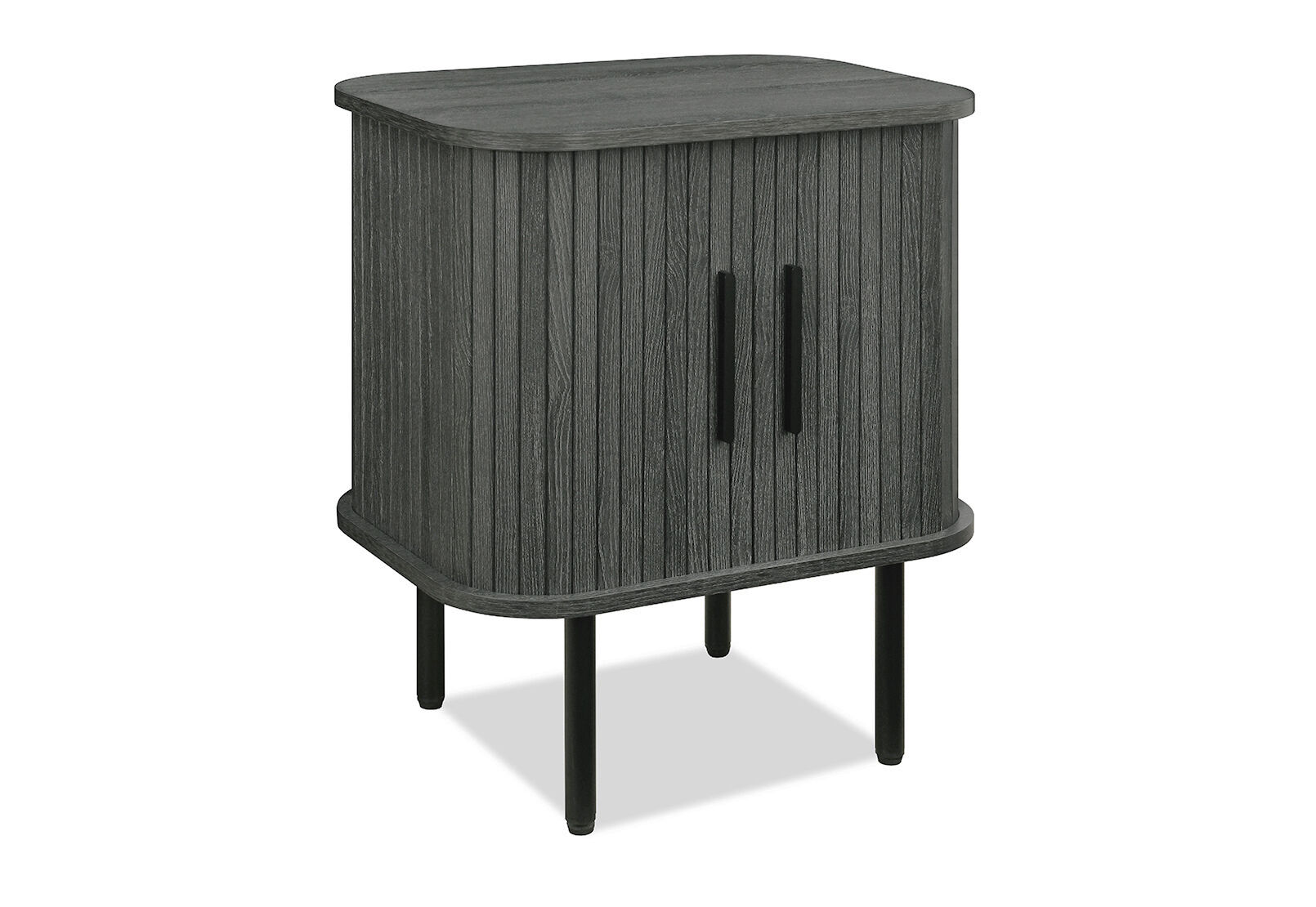 McCOY LAMP TABLE BLACK