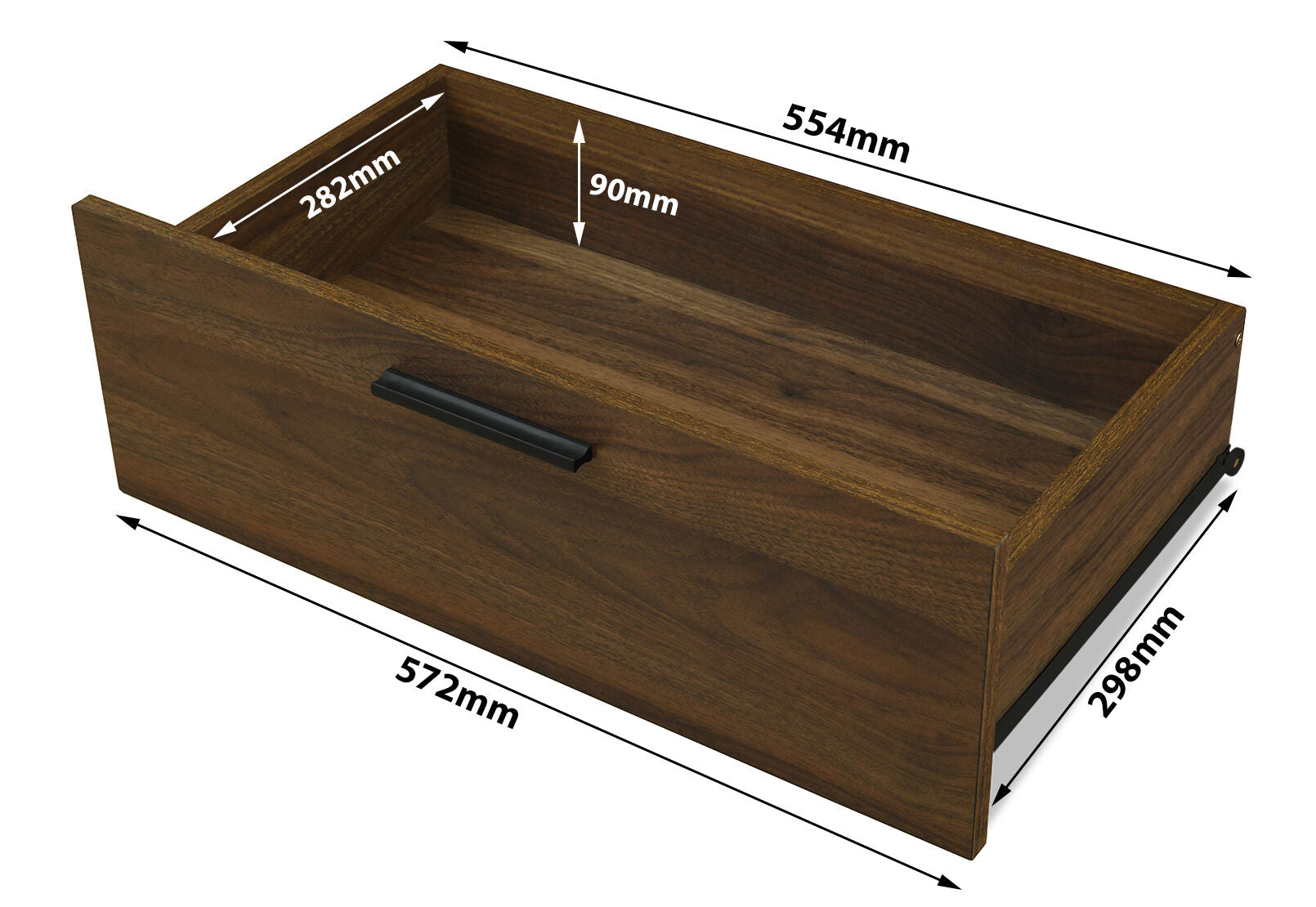 NELSON ENTERTAINMENT UNIT WALNUT