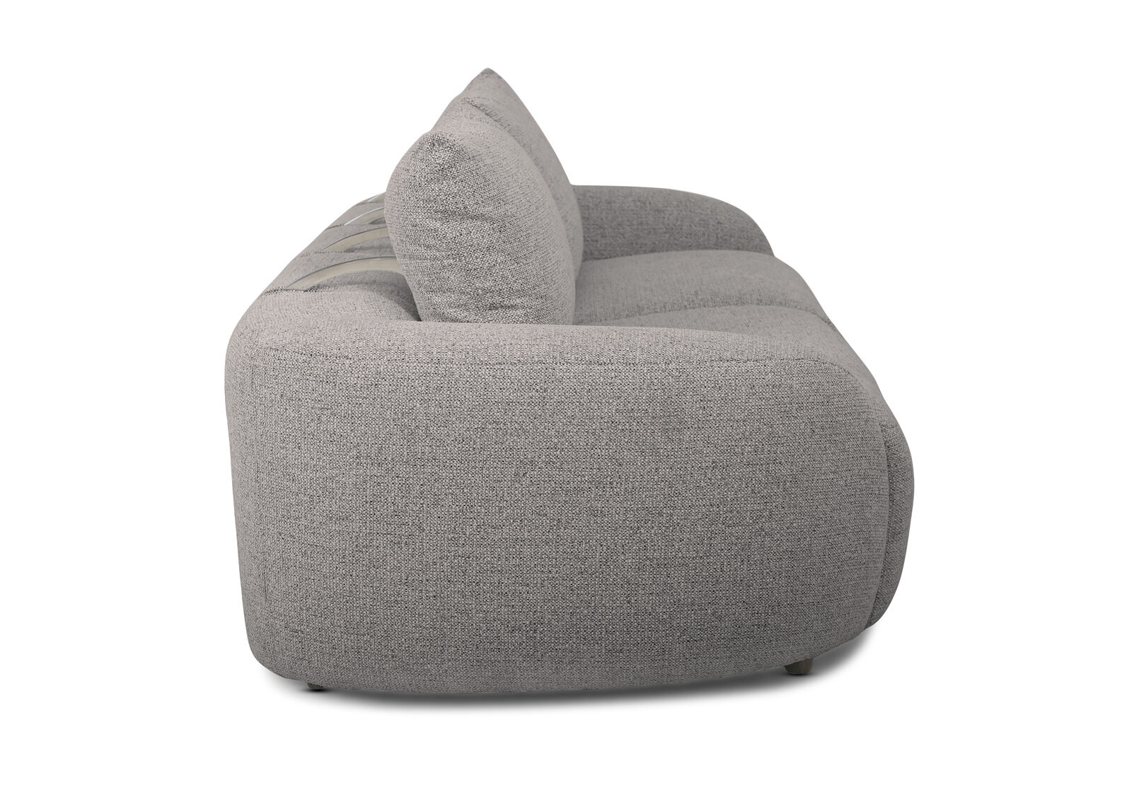 ARETHA FABRIC 2.5 SEATER WITH INBUILT ELECTRIC RECLINERS PEWTER
