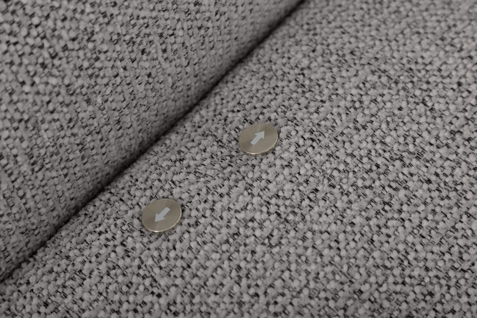 ARETHA FABRIC 2.5 SEATER WITH INBUILT ELECTRIC RECLINERS PEWTER