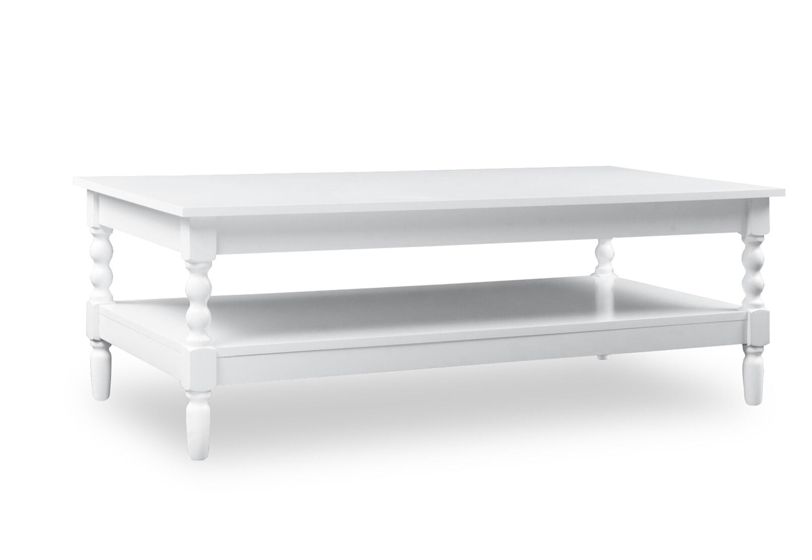 JAMESPORT 1200MM COFFEE TABLE WHITE