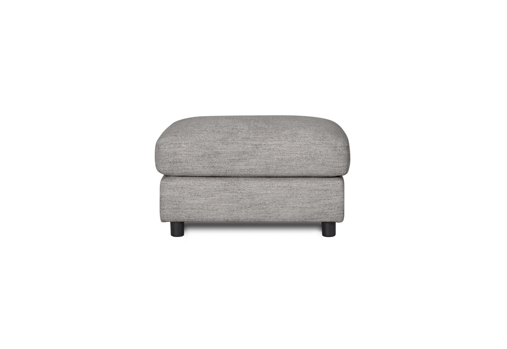 VERONICA FABRIC OTTOMAN GREY
