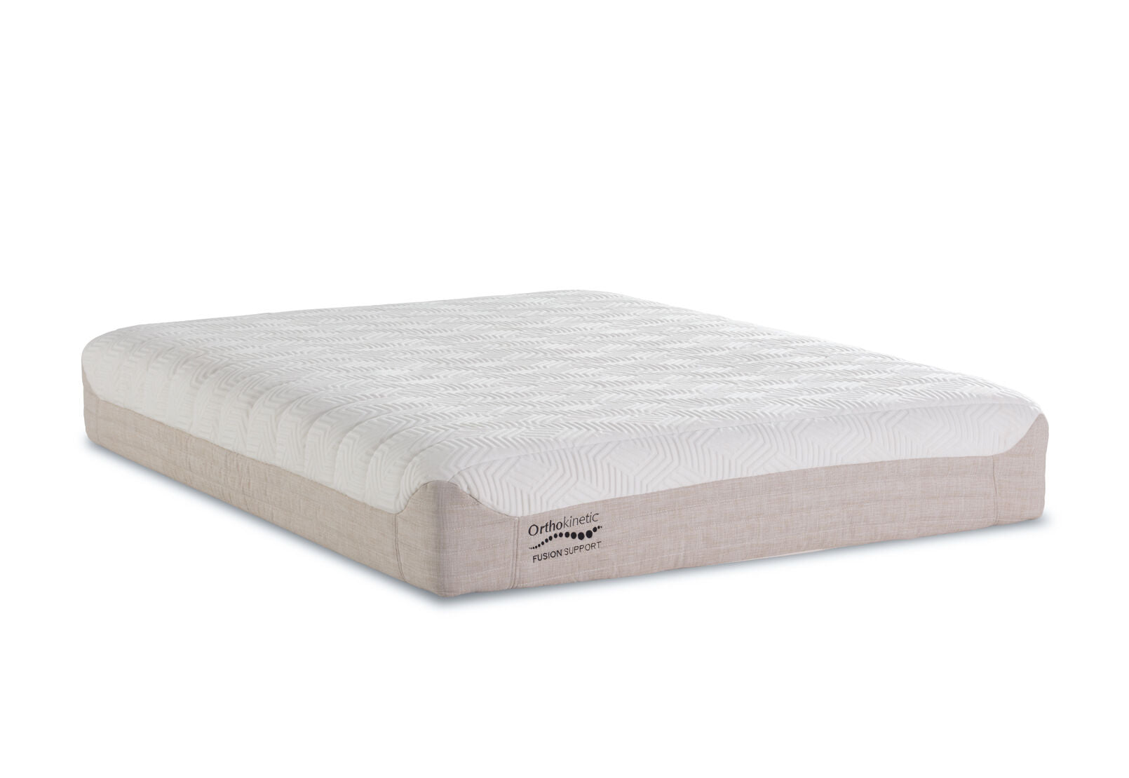 ORTHOKINETIC HYBRID FUSION QUEEN MATTRESS GREY/WHITE