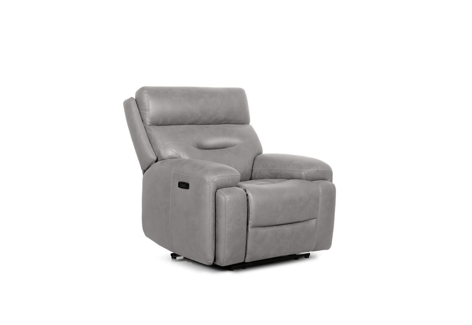 HOLLYWOOD FABRIC ELECTRIC RECLINER LIGHT GREY