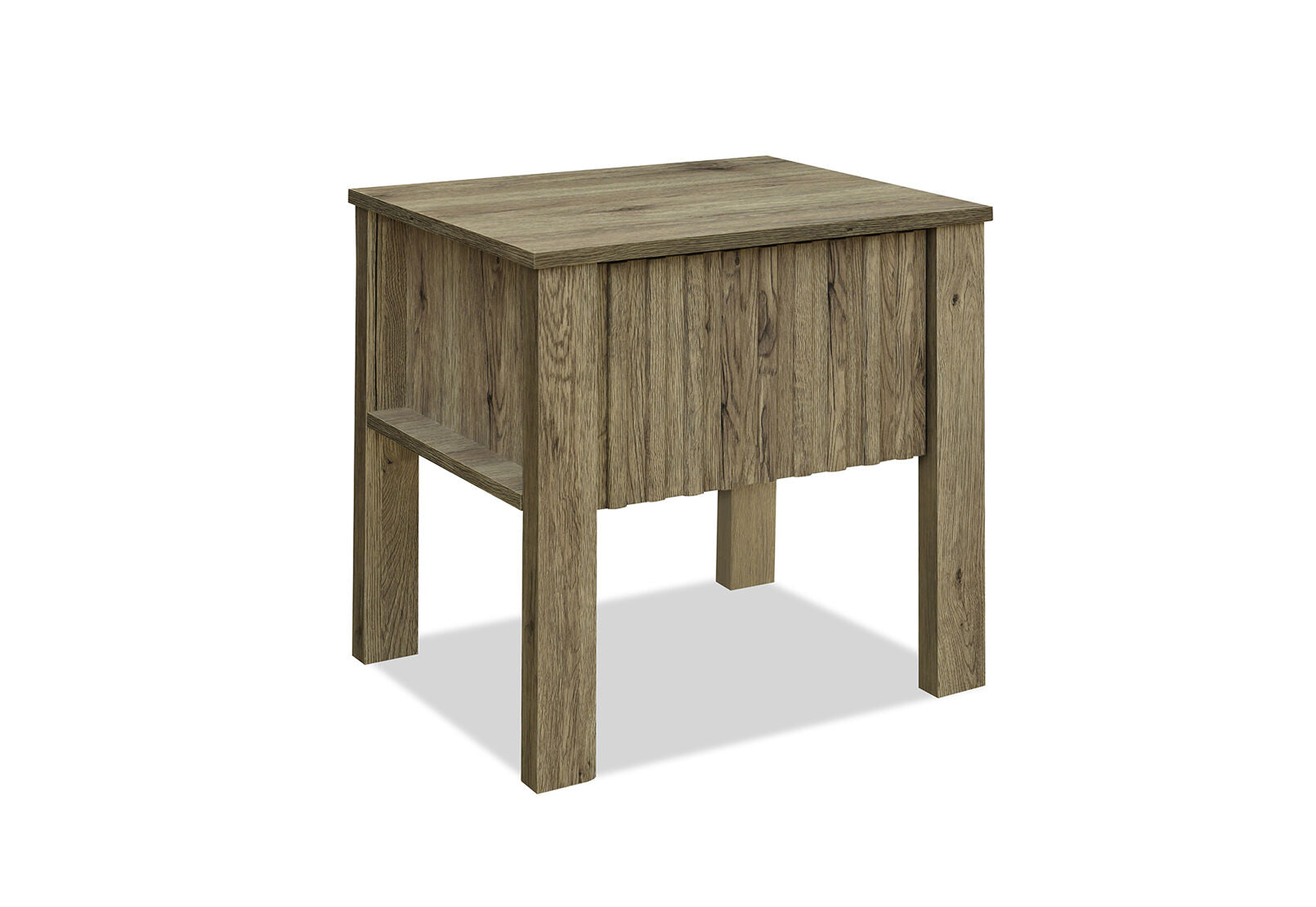 RODGERS BEDSIDE NATURAL OAK