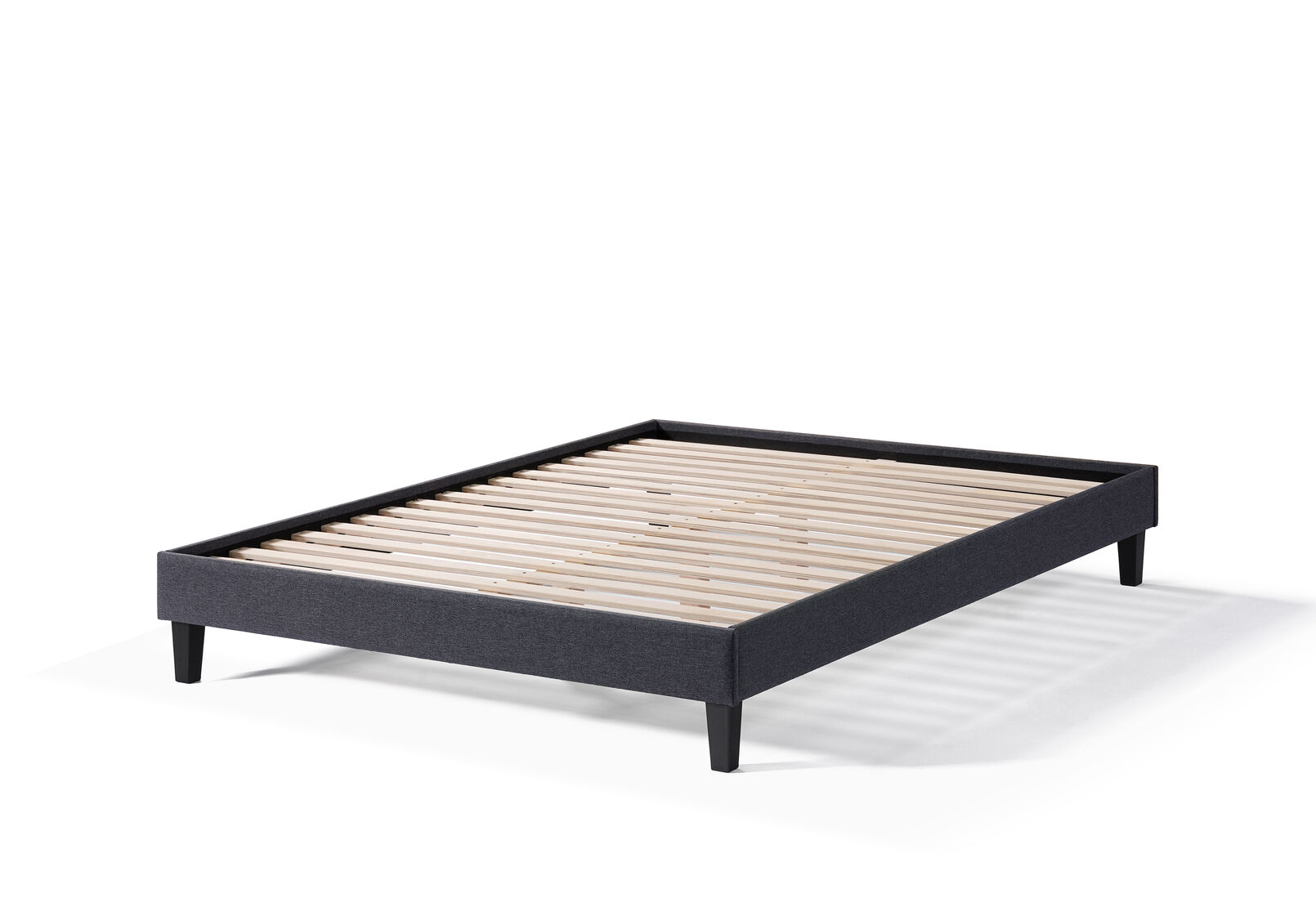STEIN DOUBLE BED BASE DARK GREY