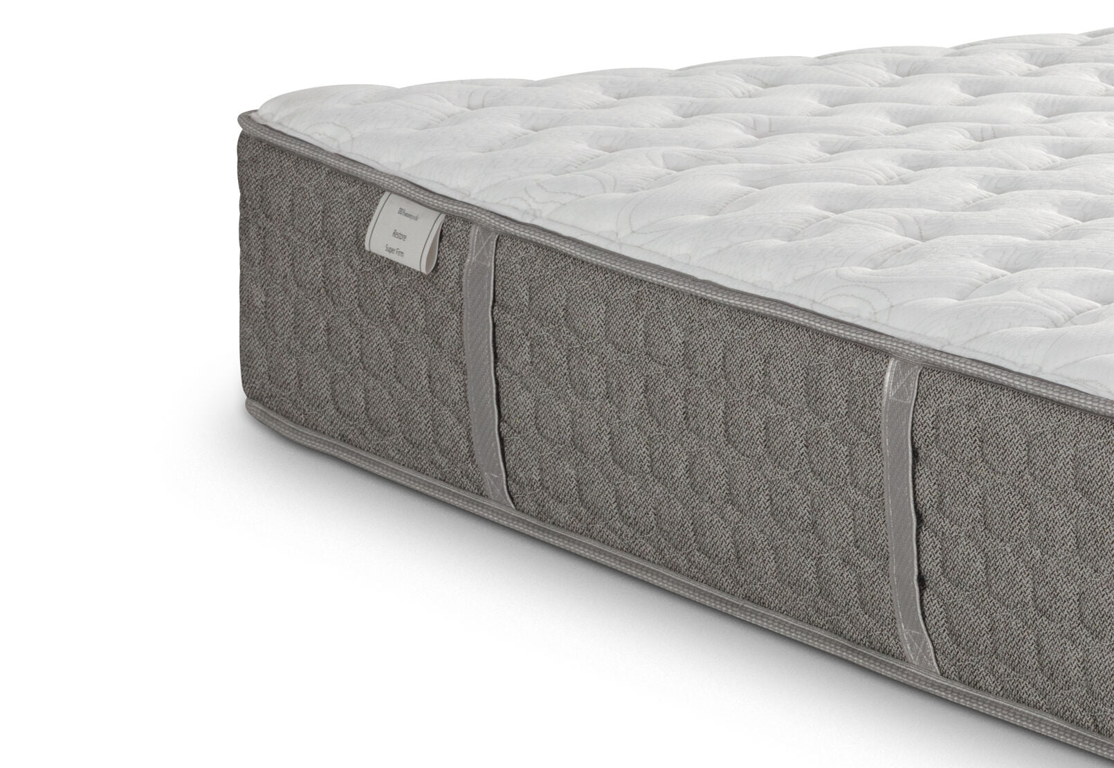 ACCLAIM RESTORE SUPER FIRM SINGLE MATTRESS CAPPUCCINO / WHITE