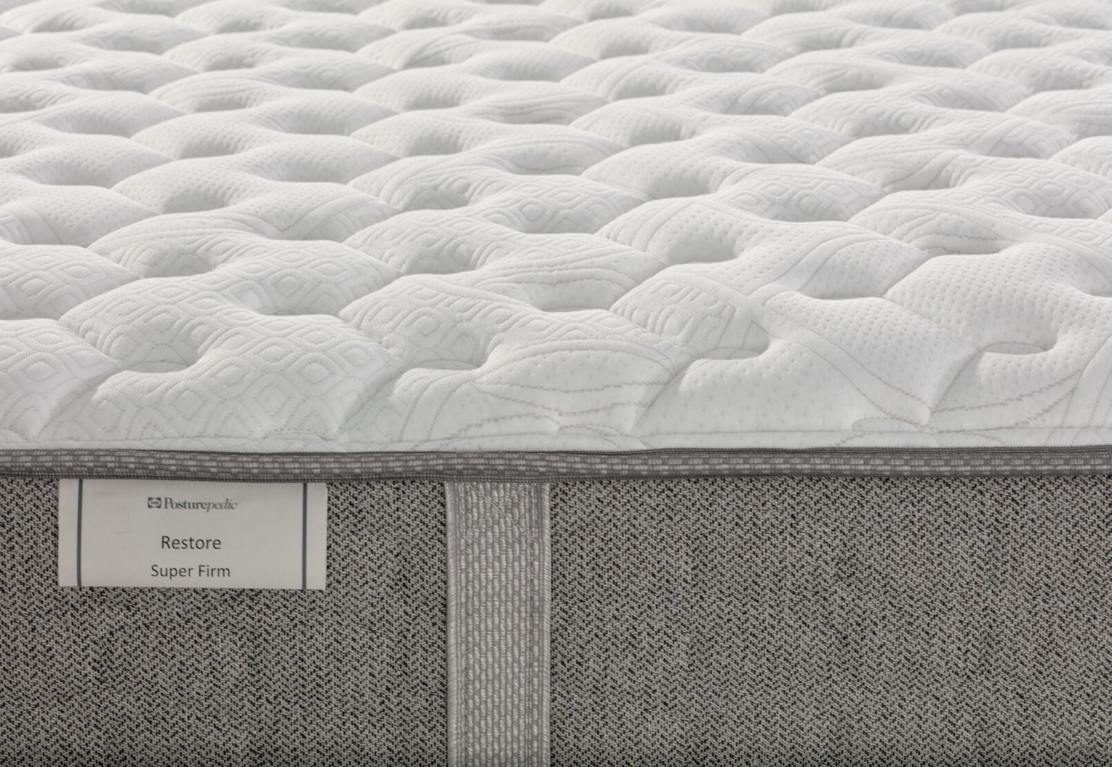 ACCLAIM RESTORE SUPER FIRM SINGLE MATTRESS CAPPUCCINO / WHITE
