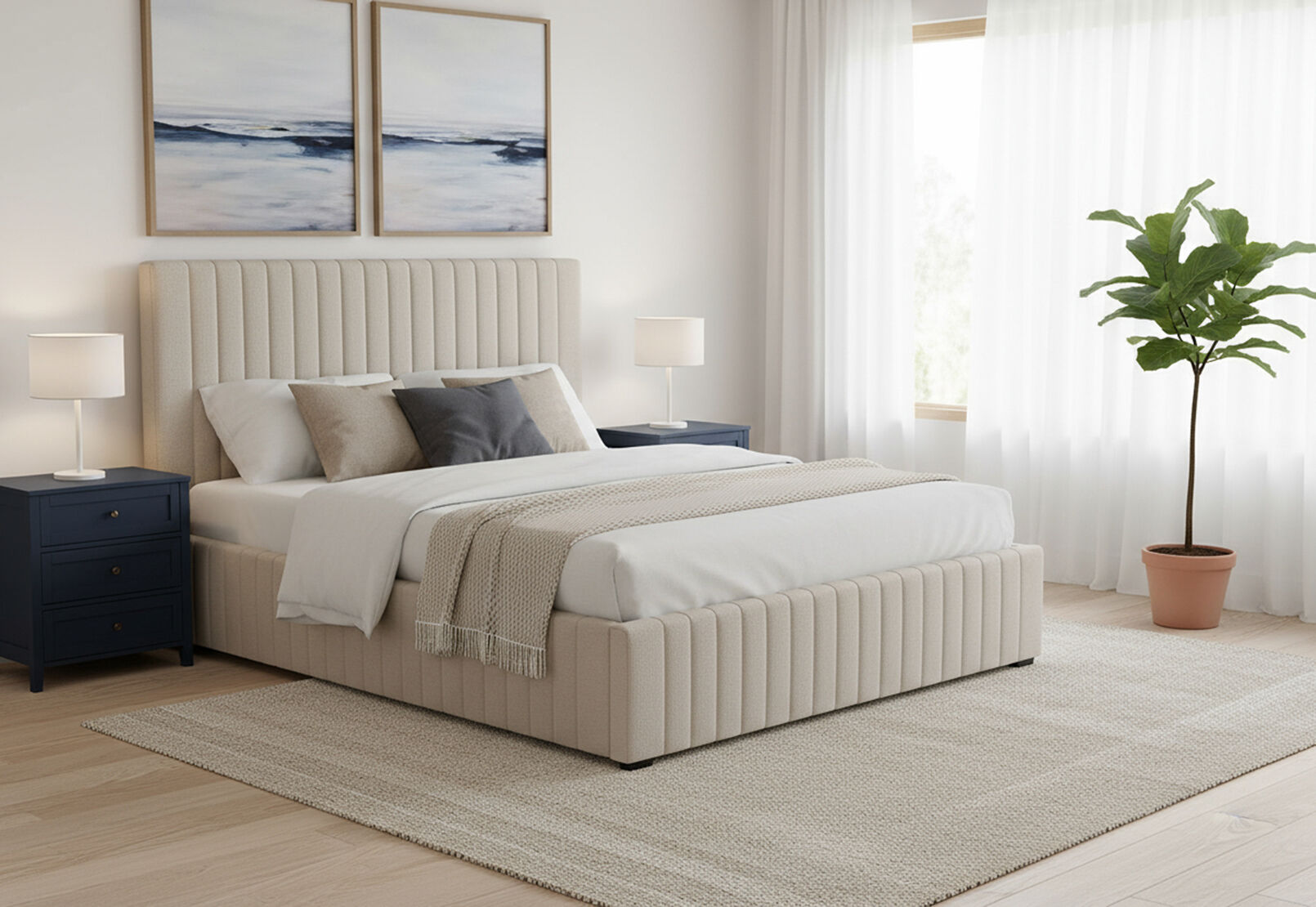 KARALEE QUEEN LIFT BED LINEN