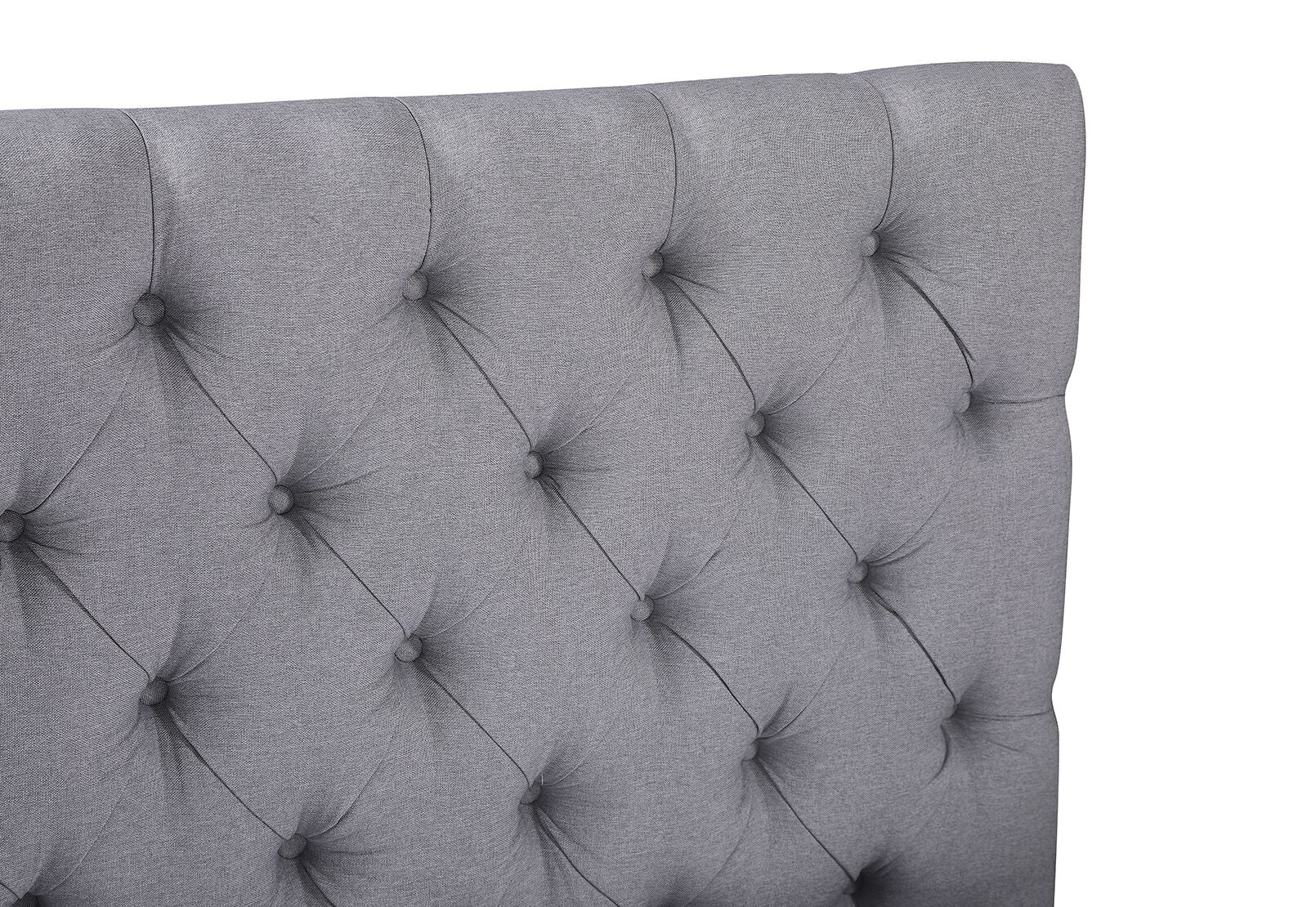 PAISLEE QUEEN BED GREY
