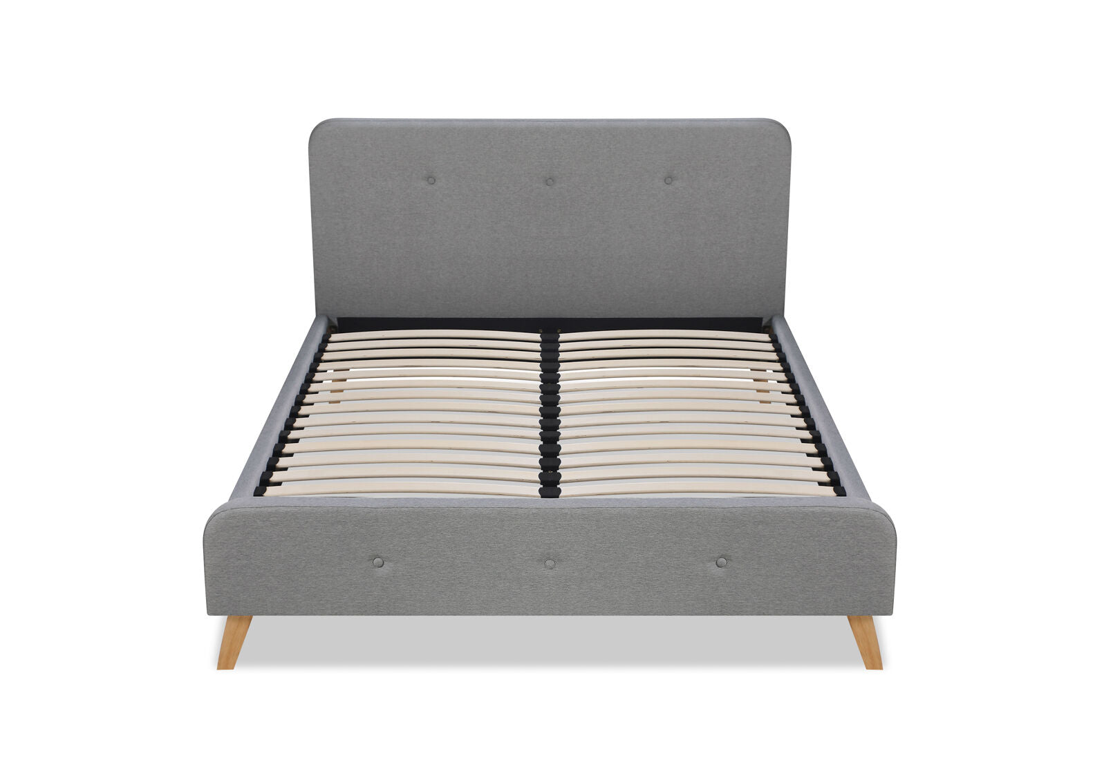 SADIE QUEEN BED LIGHT GREY