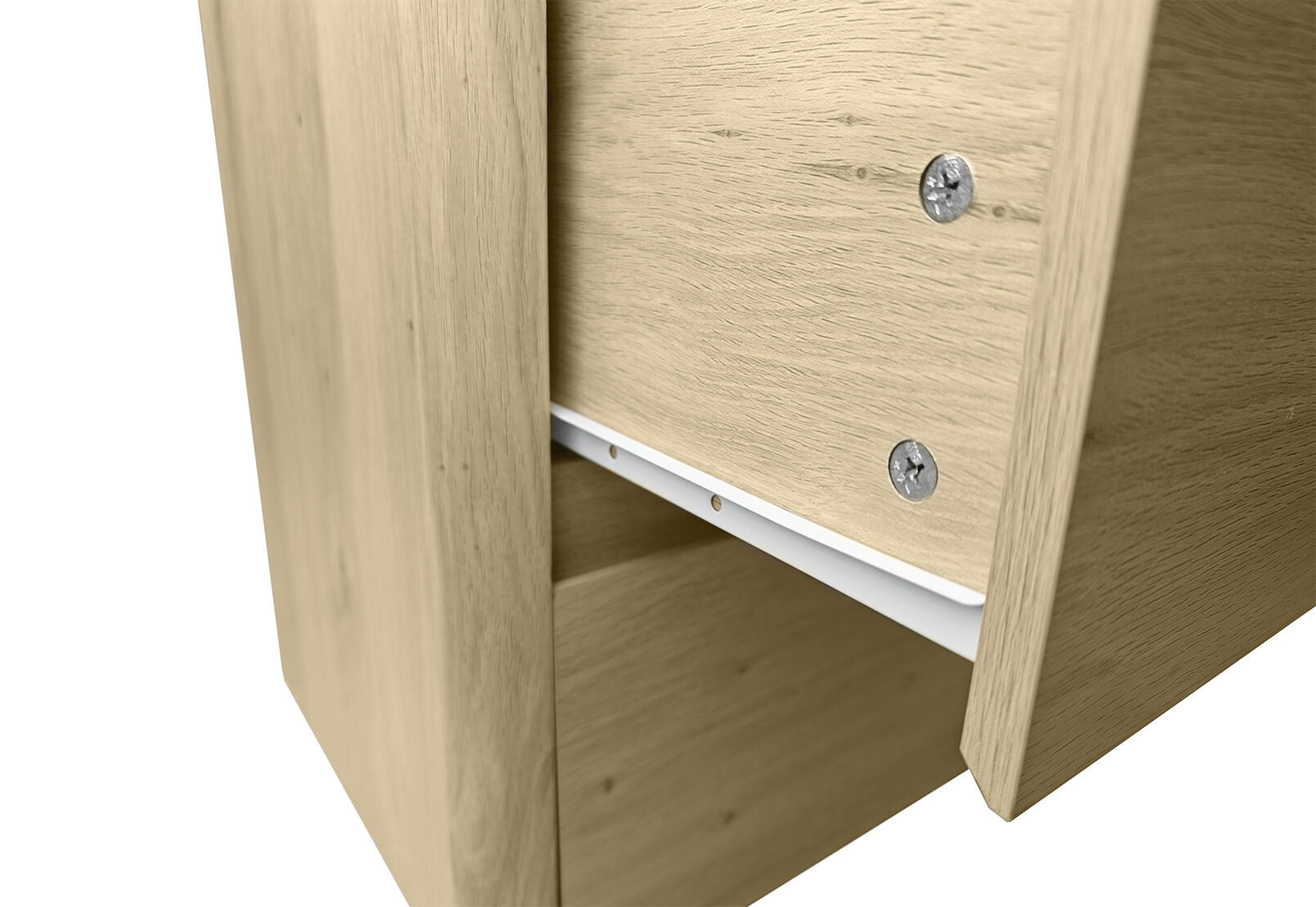 SERRANO 2 DRAWER BEDSIDE NATURAL