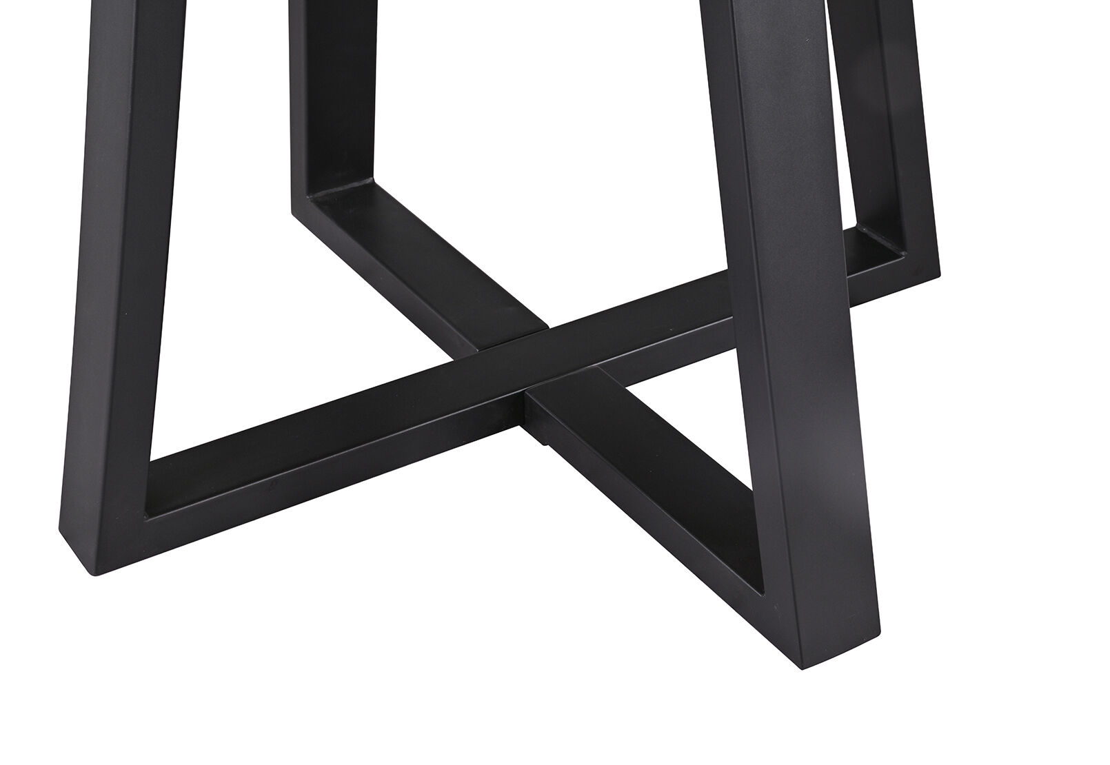 AGATE DINING TABLE OAK BLACK