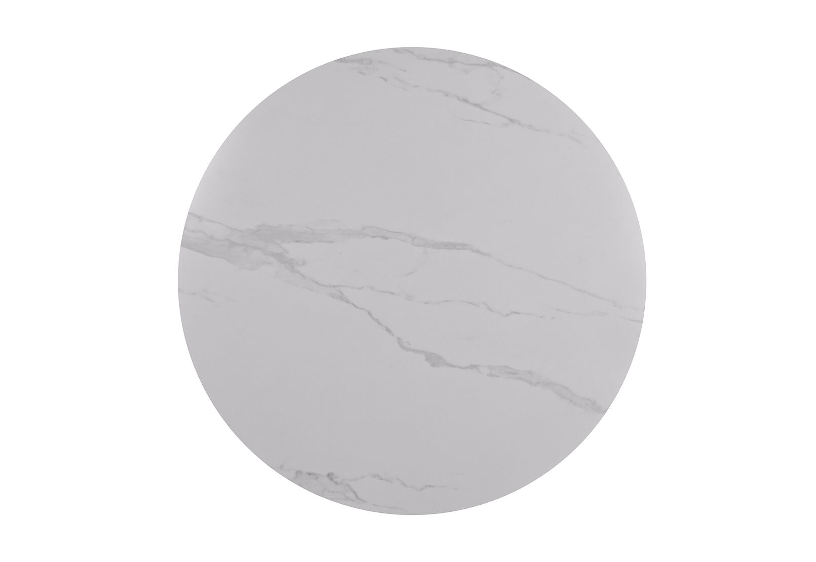 ALAMOS DINING TABLE WHITE/BLACK