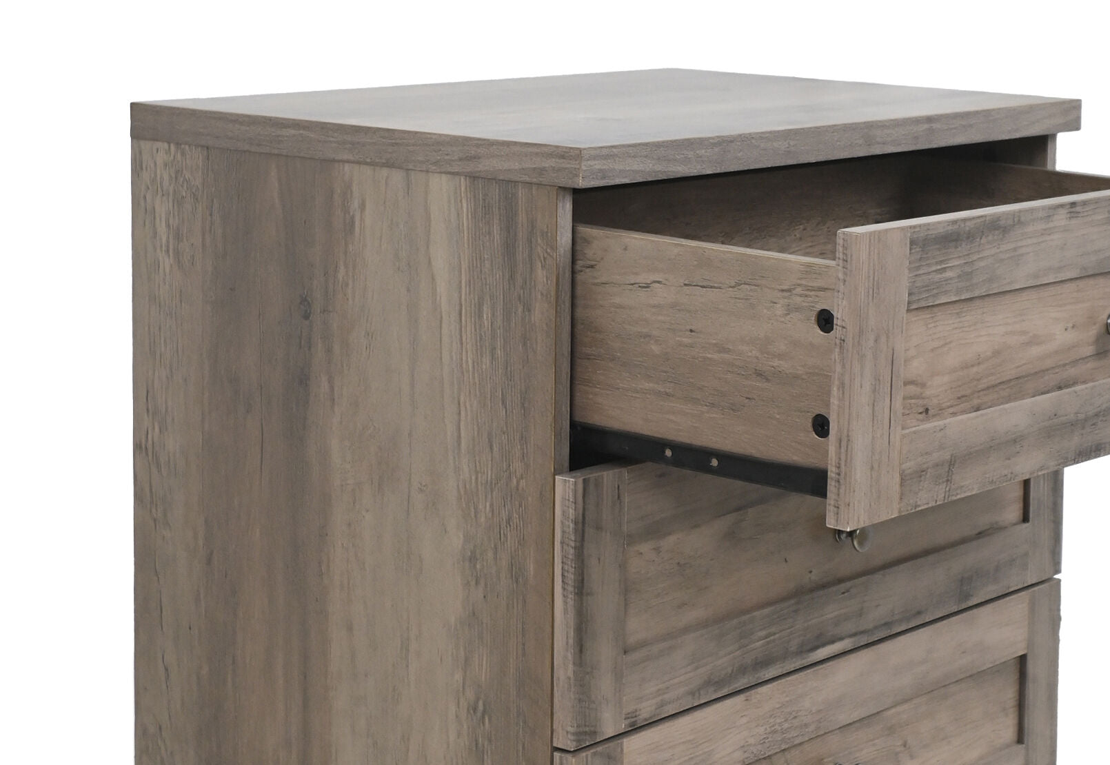 ALYO 4 DRAWER TALL CHEST ASH