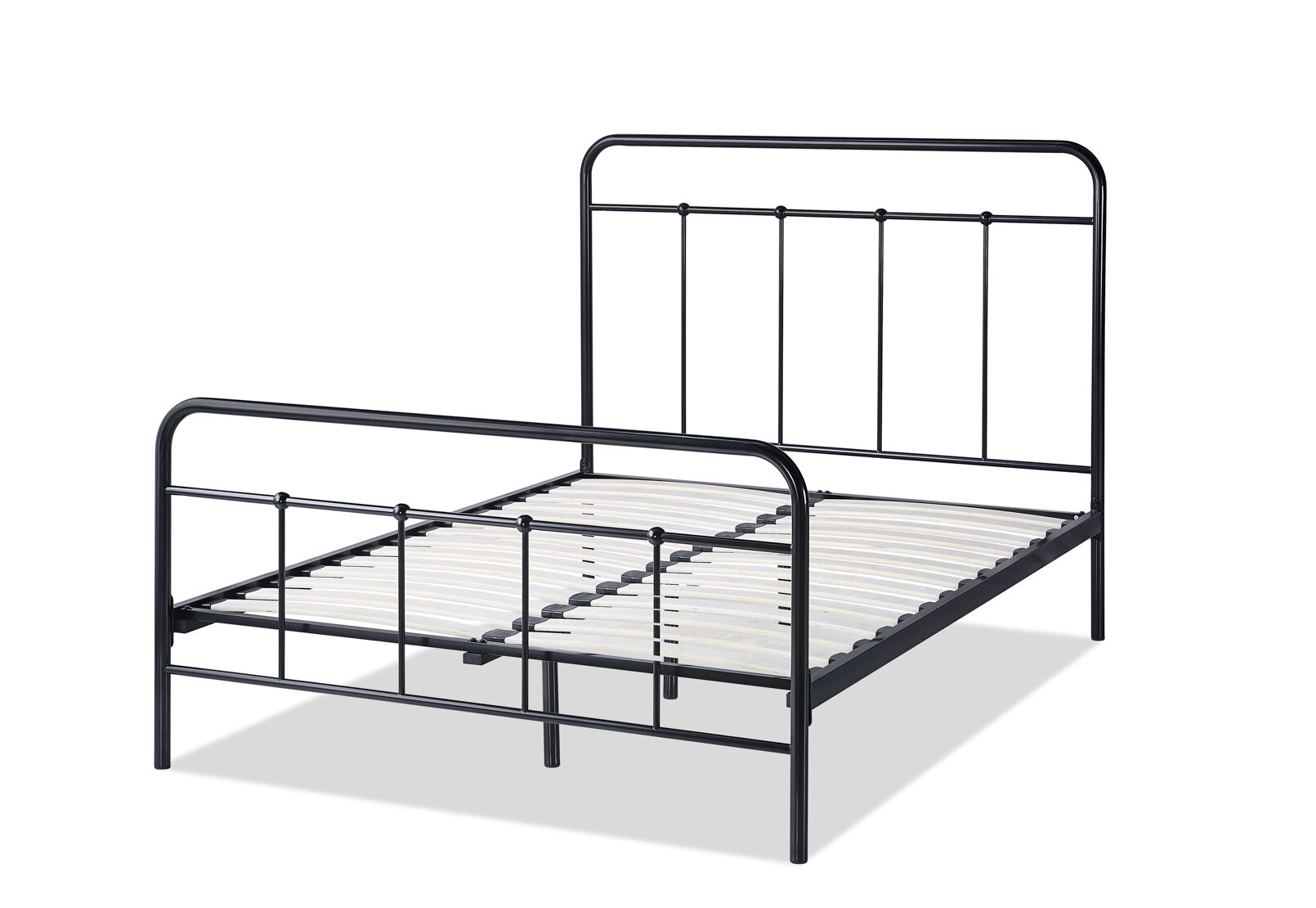 BRONTI DOUBLE BED BLACK