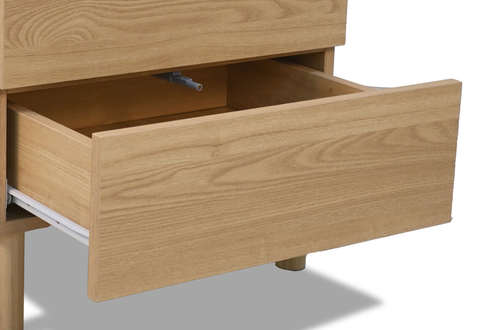 MILANI 2 DRAWER BEDSIDE OAK