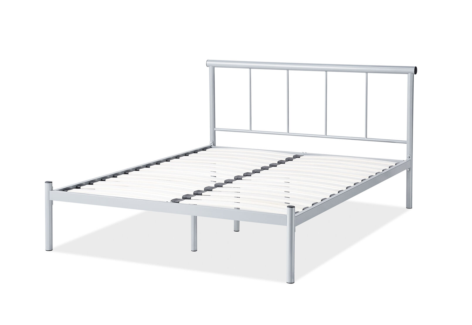 LIBBY DOUBLE BED SILVER