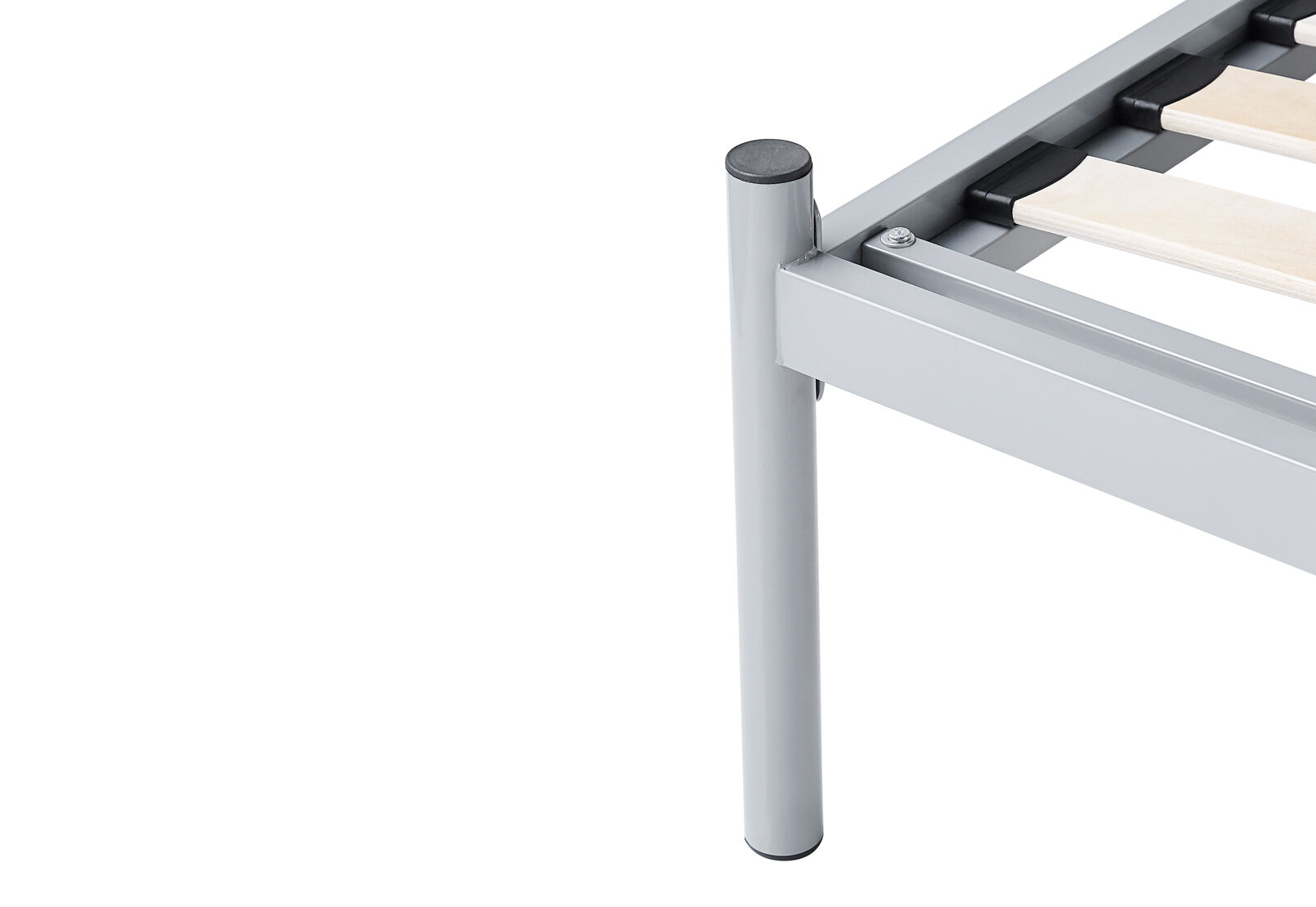 LIBBY DOUBLE BED SILVER