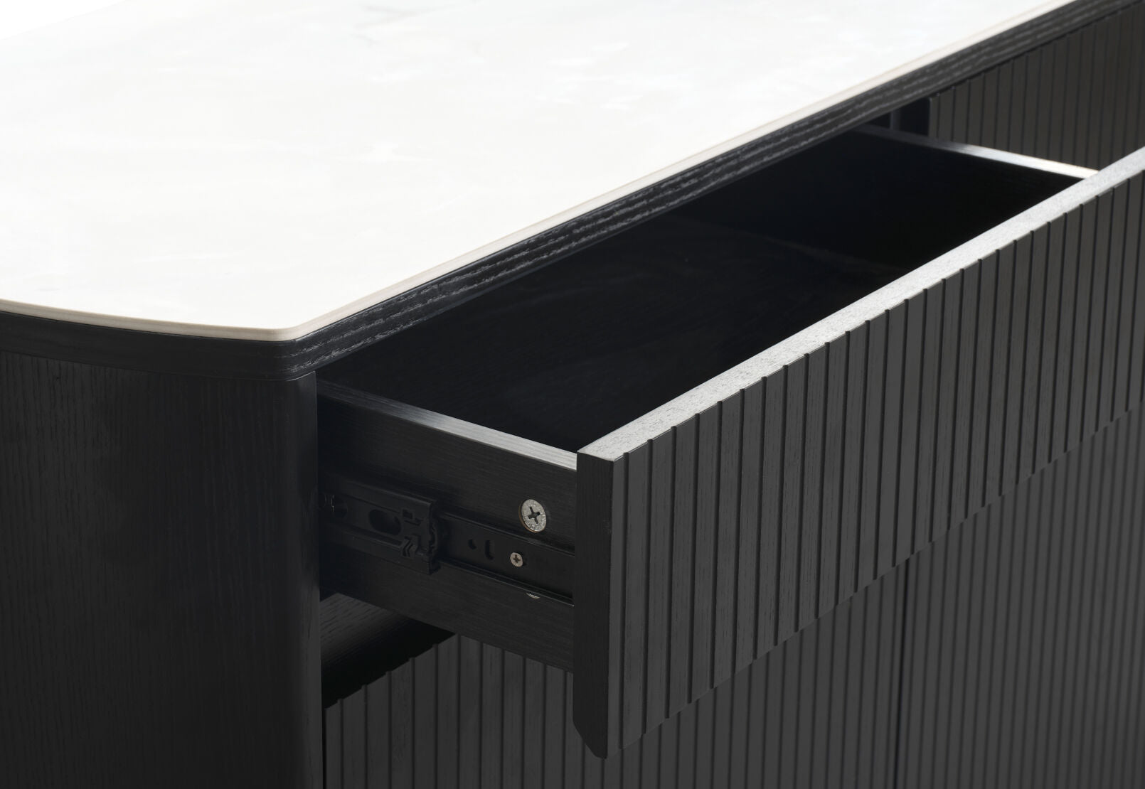 DORVAL BUFFET BLACK/WHITE