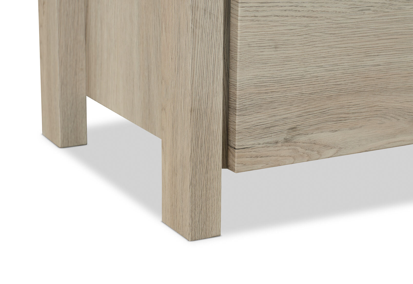 ARMOY 2 DRAWER BEDSIDE GREY
