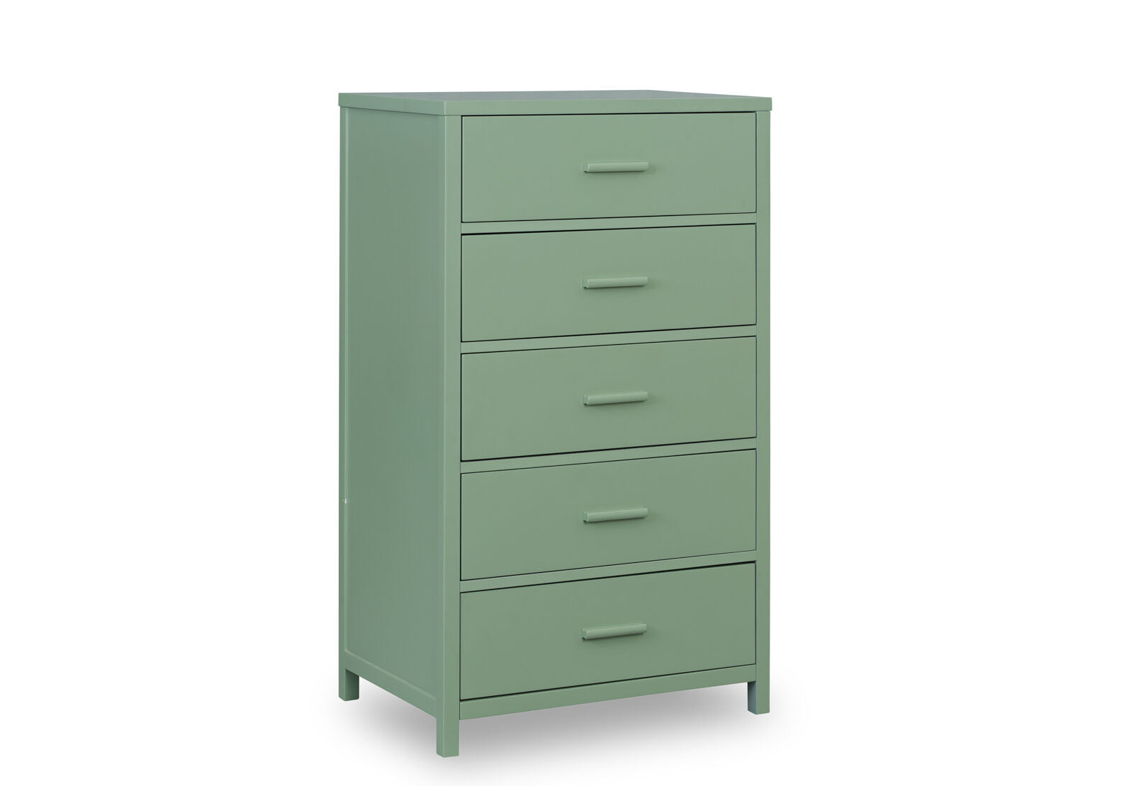 ENNEAD 5 DRAWER TALL CHEST SAGE GREEN
