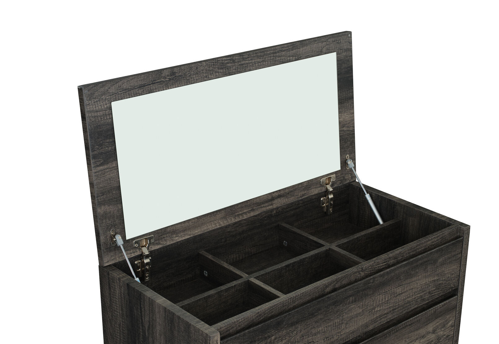 VESPERA TALL CHEST DARK GREY