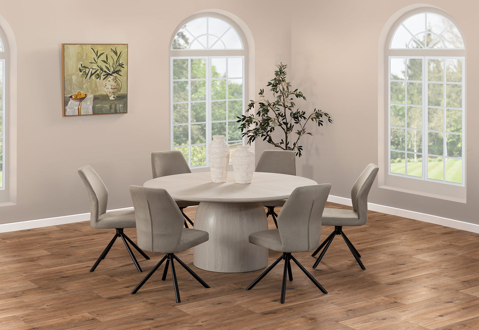VIOLETTA DINING TABLE WHITE