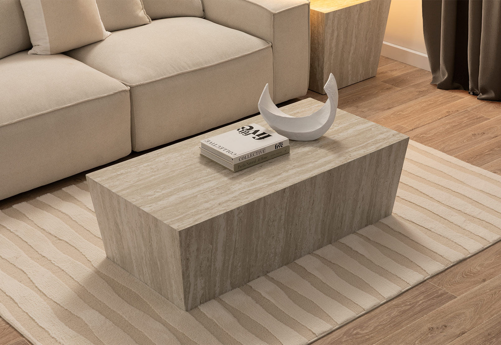 CAVELL COFFEE TABLE BEIGE