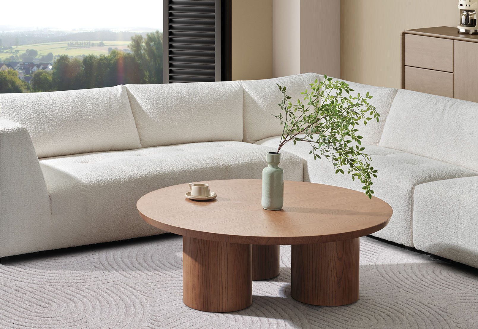 WYNYARD COFFEE TABLE WALNUT